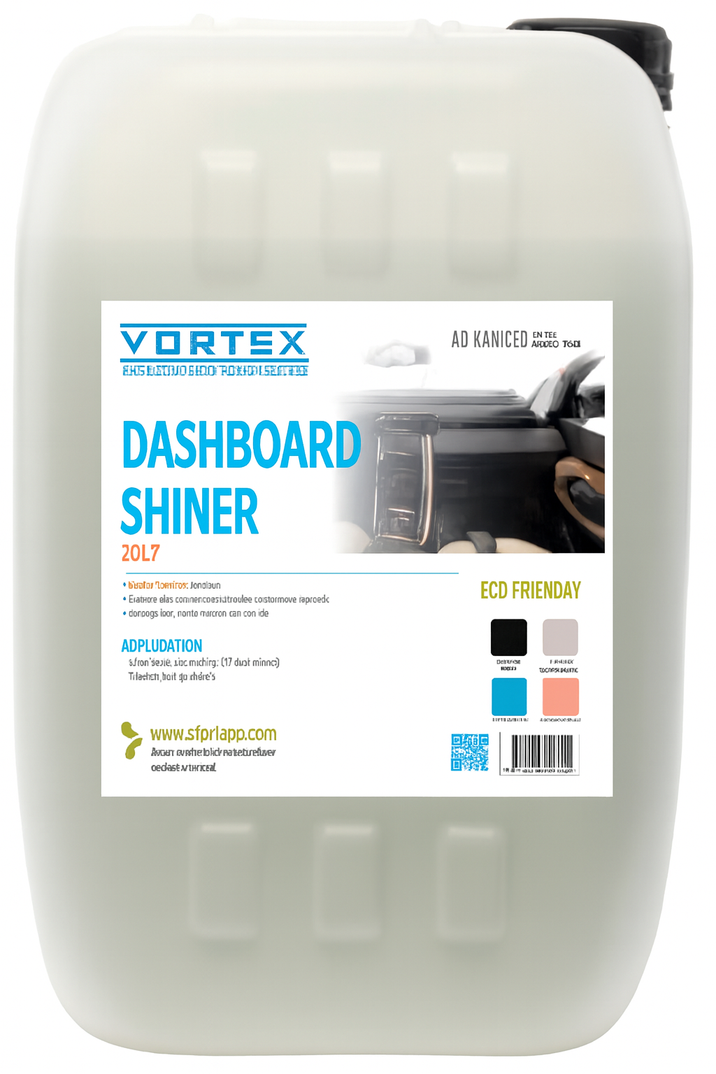 Dashboard Maintenance and Polisher Milk – 20 KG (VRT7200)
